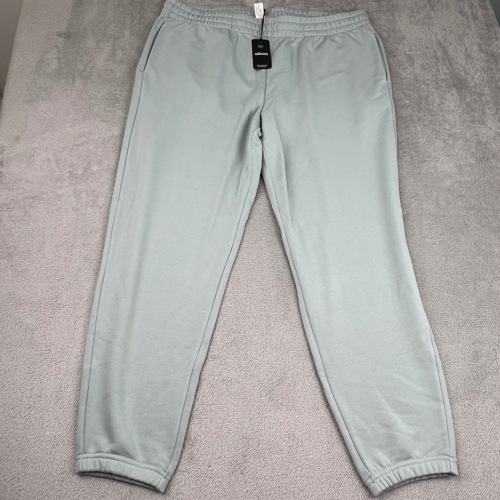 NEW Allbirds Anytime Sweatpants Organic Cotton Blend Bark Grey Blue‎ Size XXXl